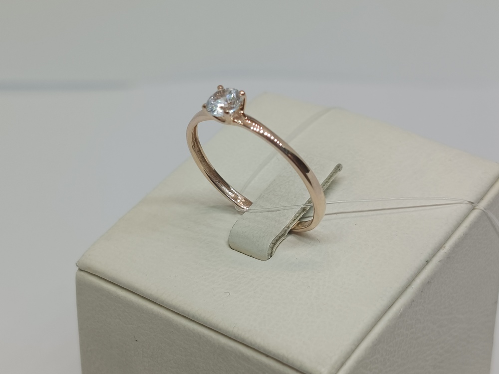 КОЛЬЦО С КАМНЕМ (Au 585)