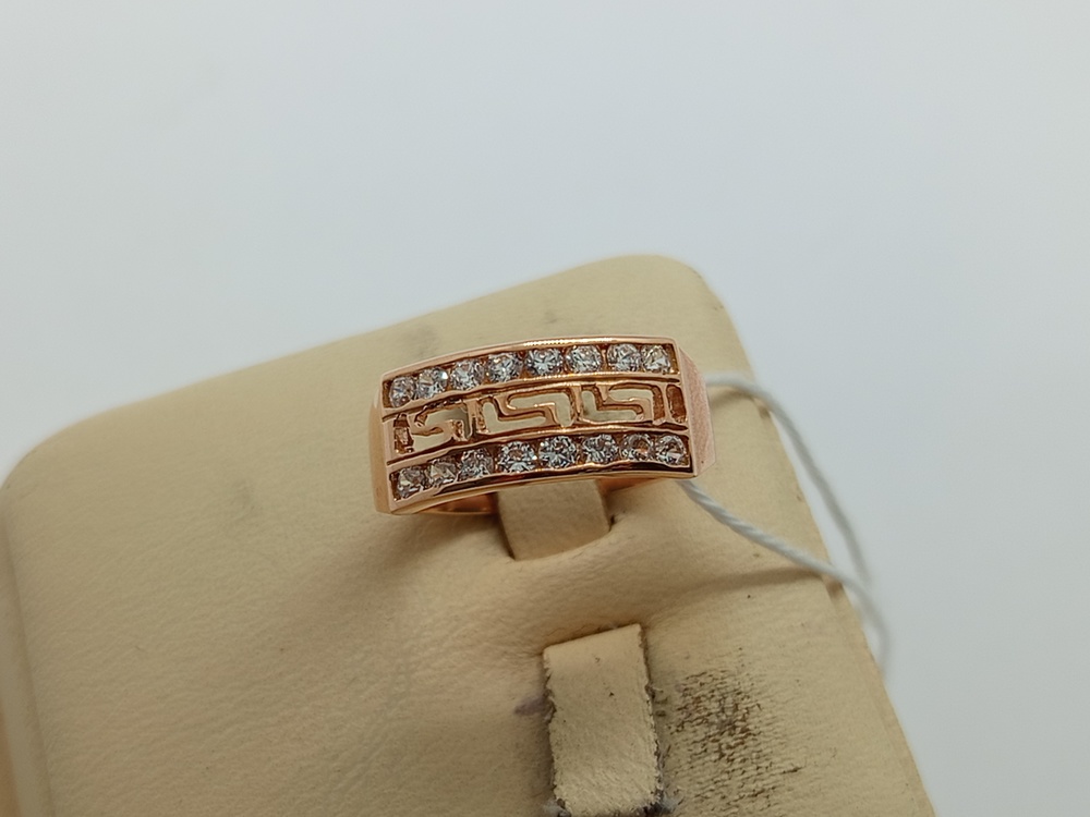 КОЛКМИ585 КОЛЬЦО С КАМНЯМИ (Au 585)