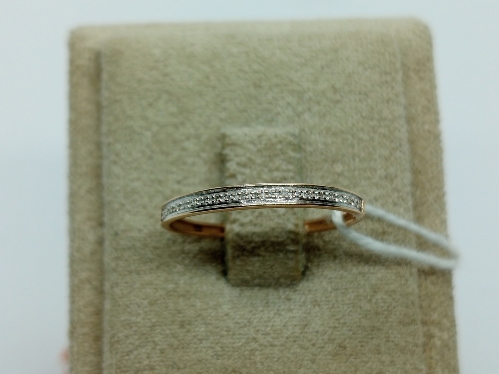 КОЛЬЦО БРИЛЛИАНТ Au 585