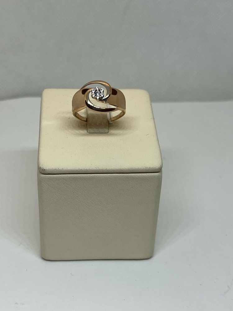 КОЛКМИ585 КОЛЬЦО С КАМНЯМИ (Au 585)