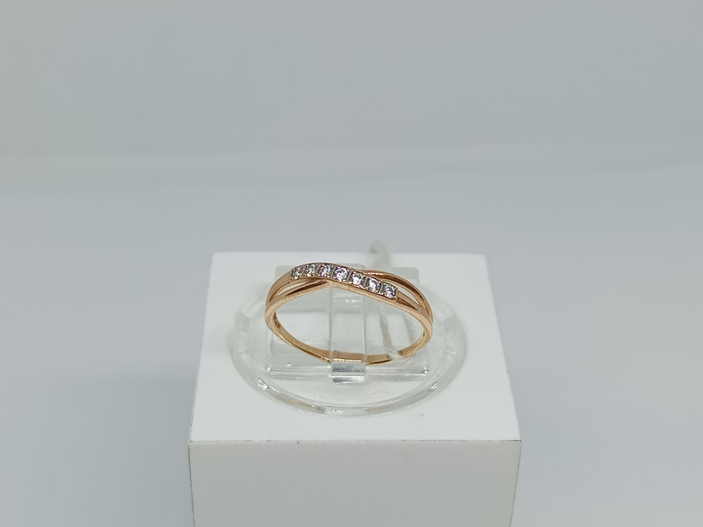 КОЛКМИ585 КОЛЬЦО С КАМНЯМИ (Au 585)