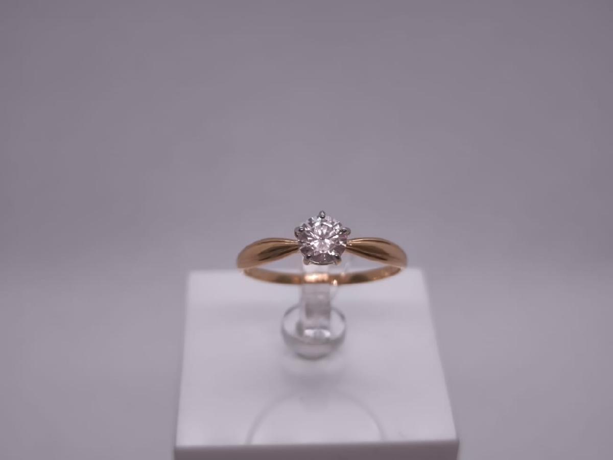 КОЛЬЦО С КАМНЕМ (Au 585)