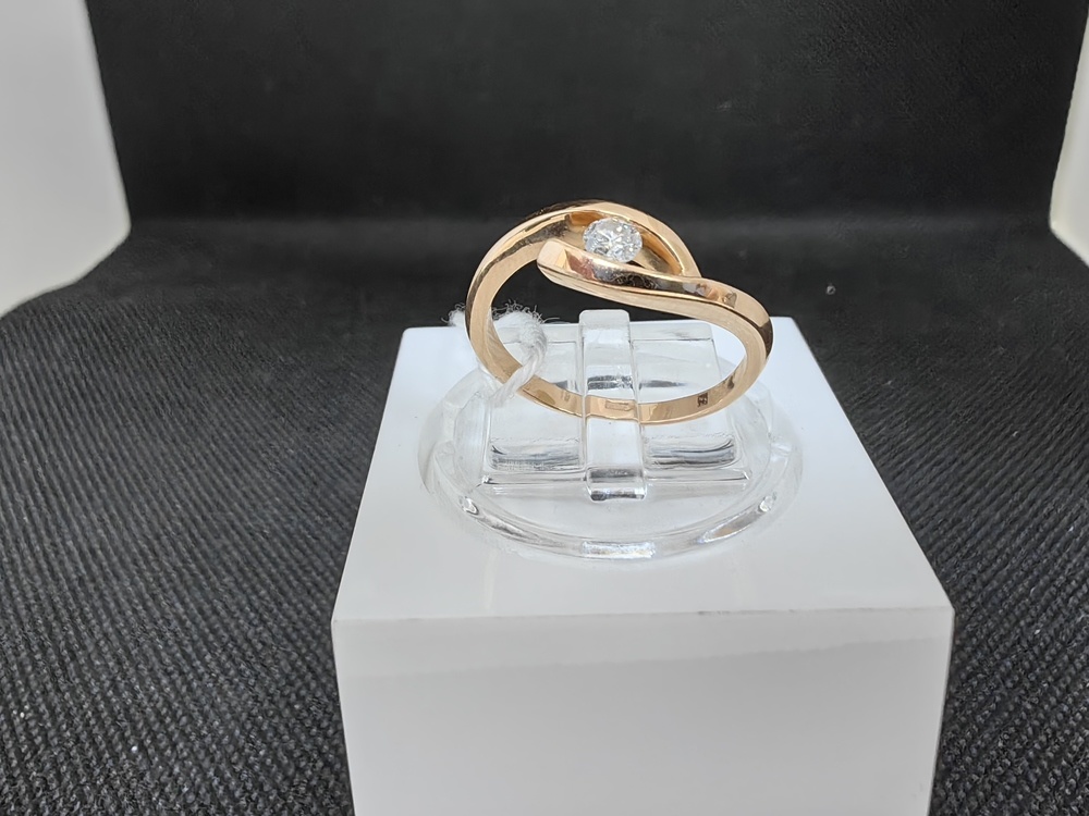 КОЛЬЦО БРИЛЛИАНТ Au 585