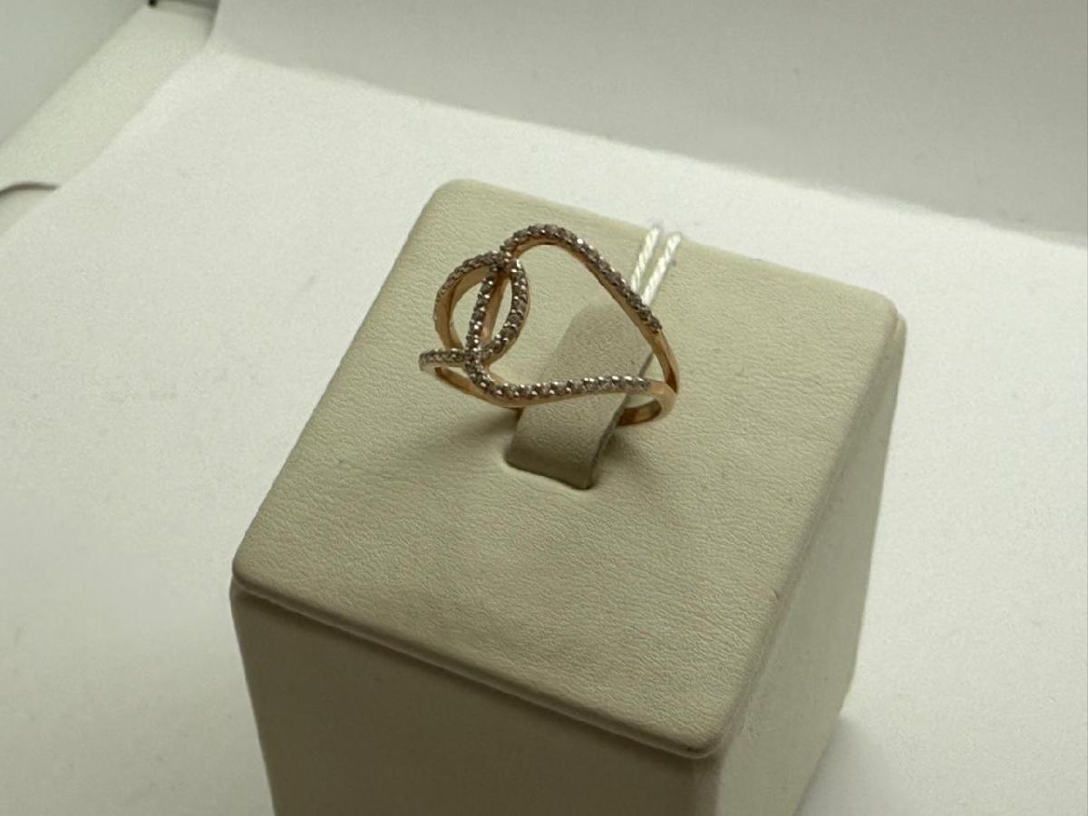 КОЛКМИ585 КОЛЬЦО С КАМНЯМИ (Au 585)