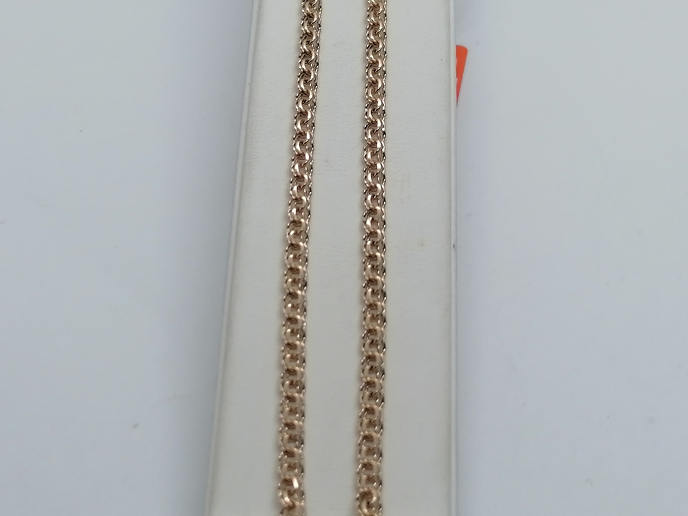 ЦЕПЬ ПОЛНОВЕСНАЯ Бисмарк (Au 585)