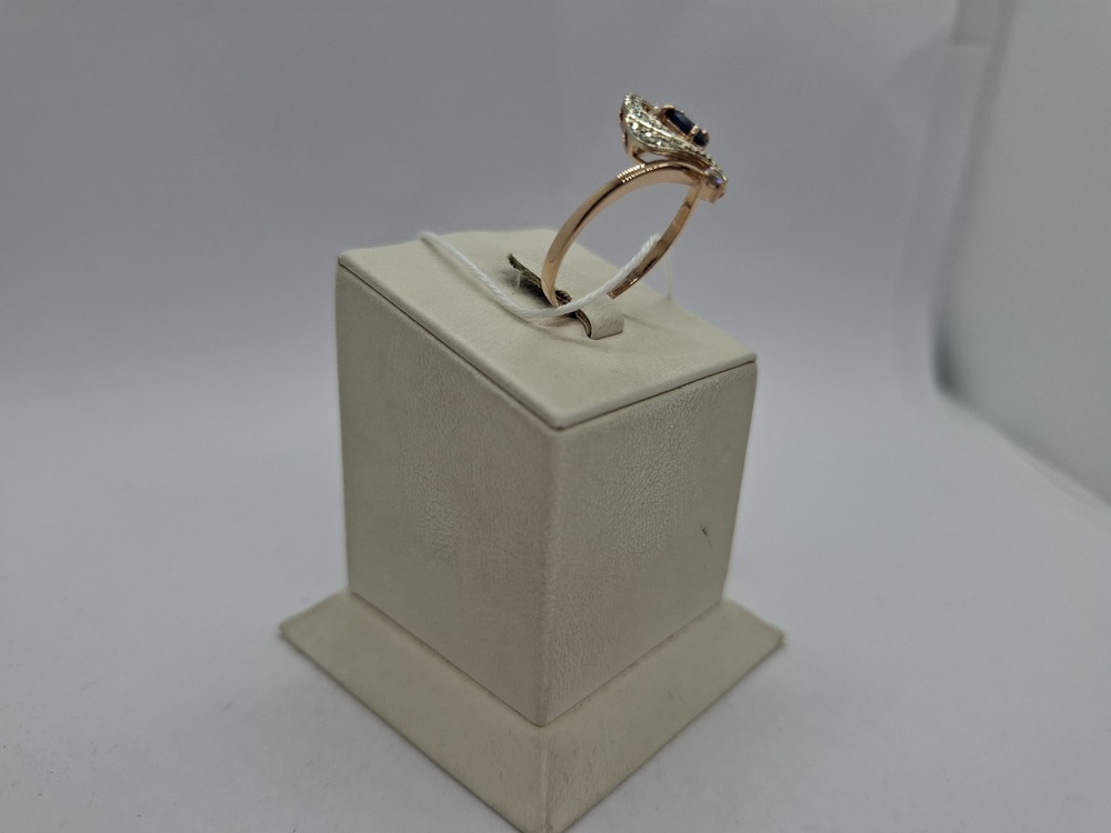 КОЛКМИ585 КОЛЬЦО С КАМНЯМИ (Au 585)