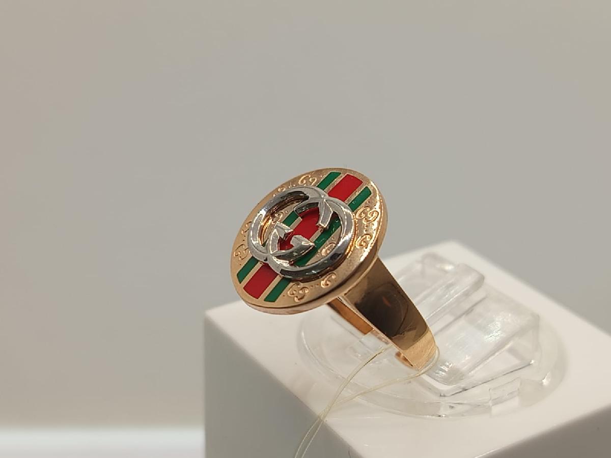 КОЛЬЦО ЭМАЛЬ (Au 585)