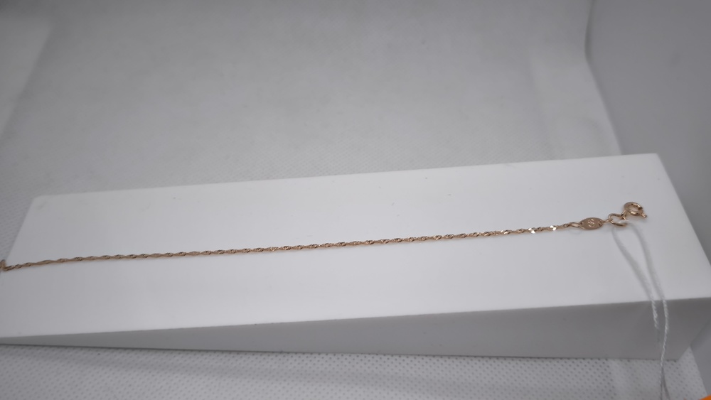 БРАСЛЕТ ПОЛНОВЕСНЫЙ Сингапур Au 585