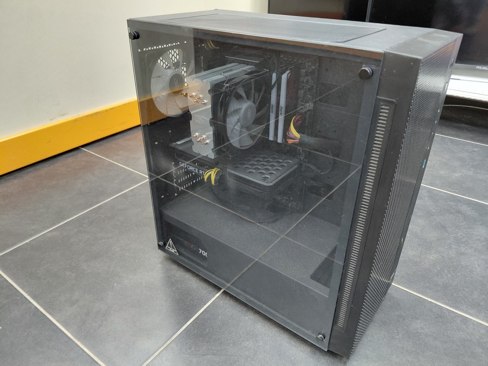Системный блок 3Q; Ryzen 5 3600, GeForce RTX 3060TI, 16 Гб, 500 Гб, 1 Tb