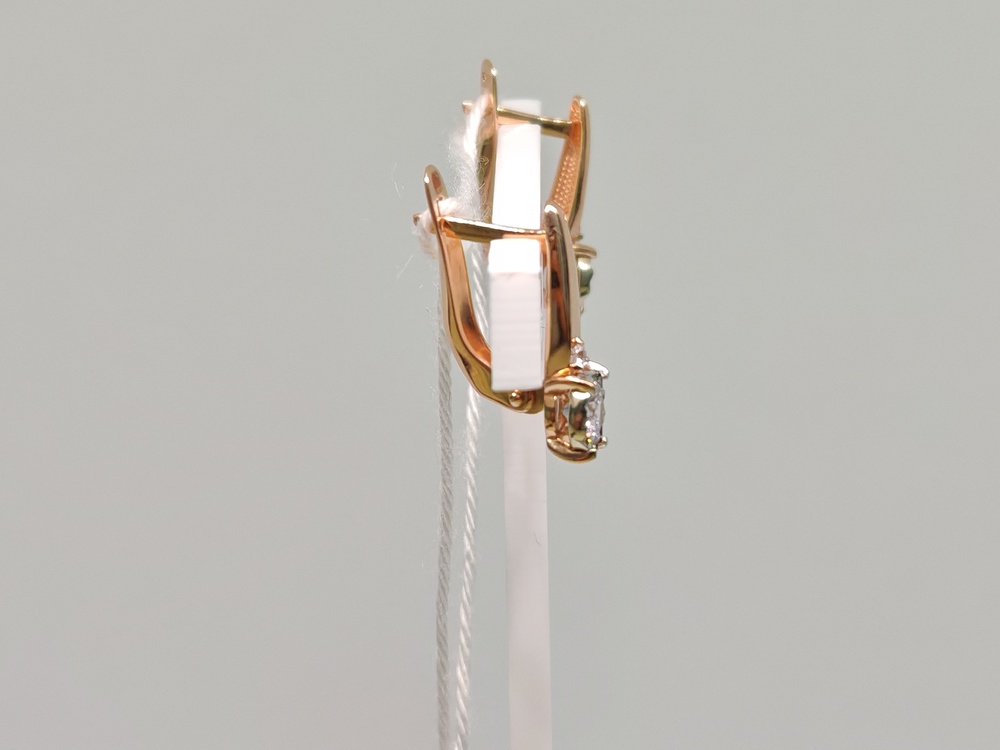 СЕРЬГИ С КАМНЯМИ (Au 585)