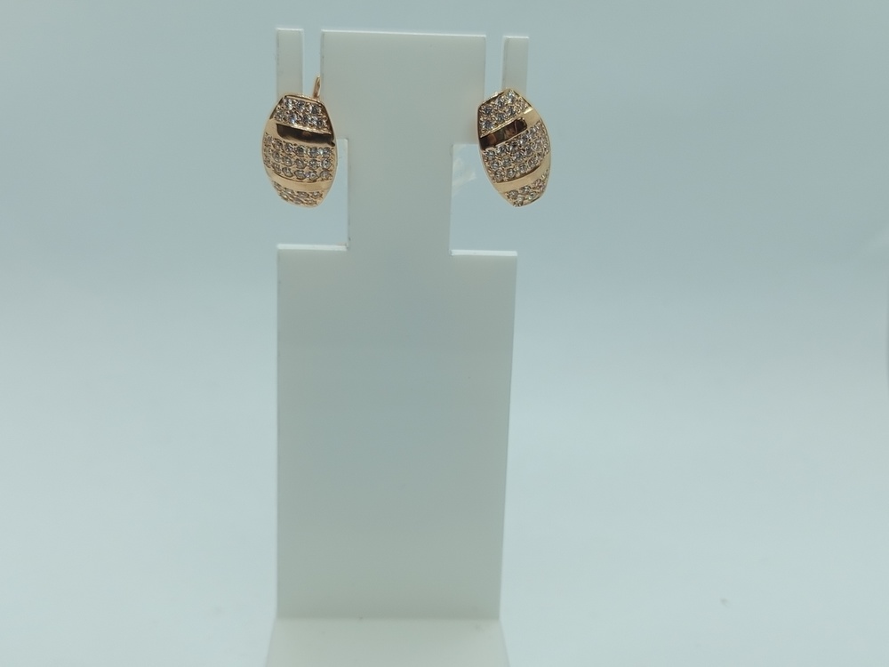 СЕРЬГИ С КАМНЯМИ (Au 585)