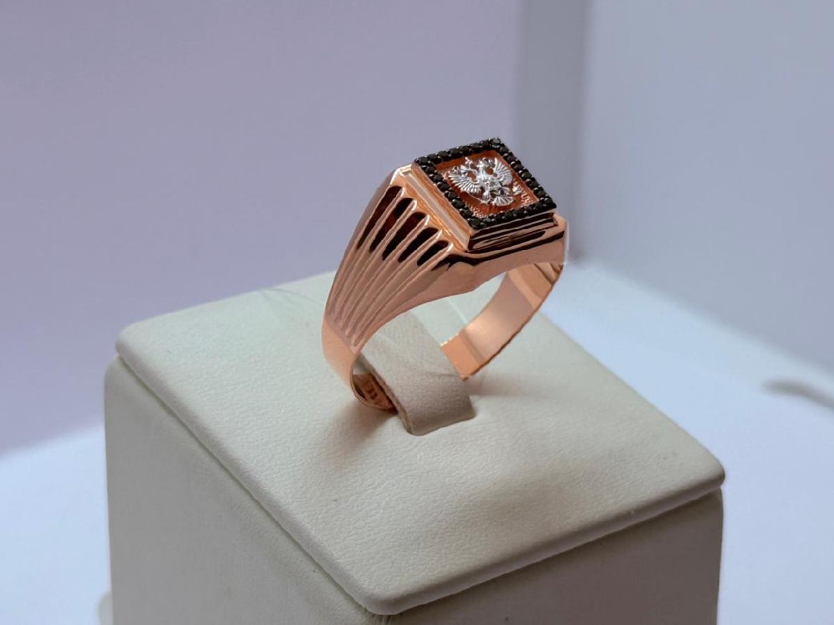 КОЛЬЦО С КАММНЯМИ (Au 585)