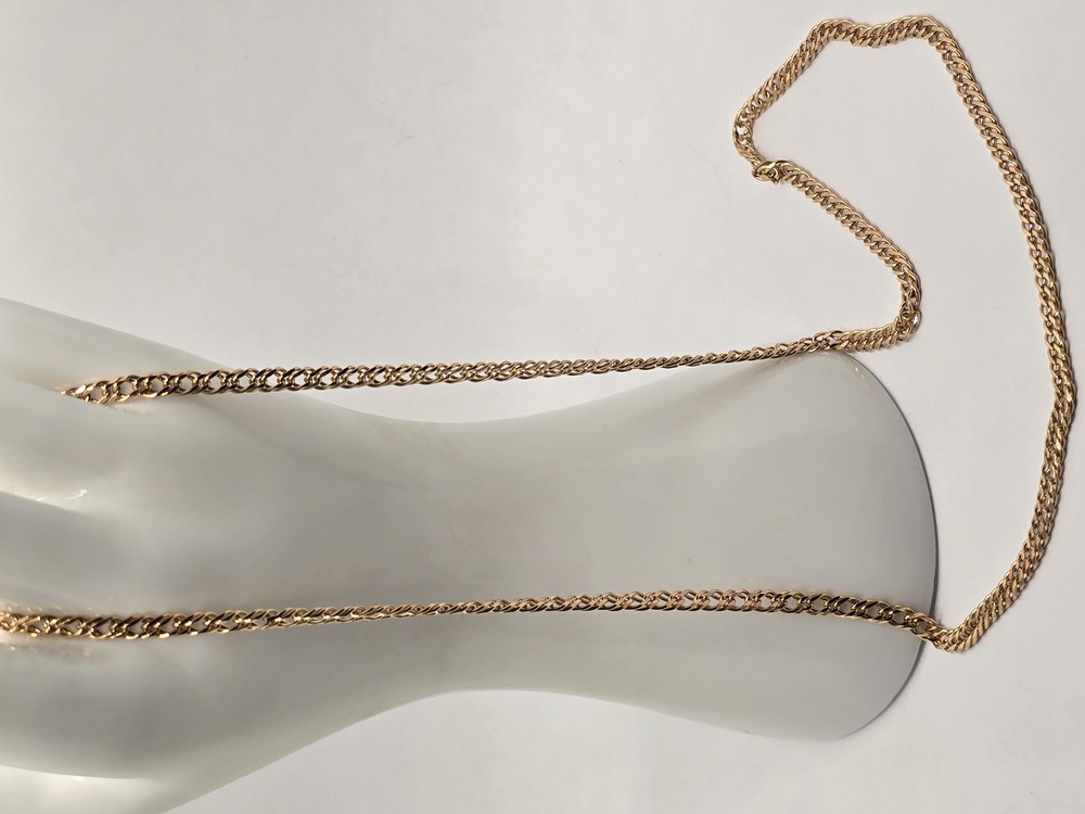 ЦЛР2585 ЦЕПЬ ПОЛНОВЕСНАЯ Ромб двойной (Au 585)