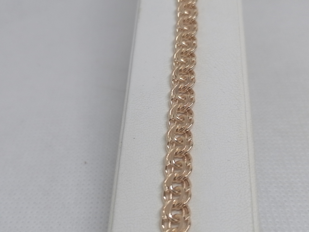 670009025 БРАСЛЕТ ПУСТОТЕЛЫЙ Бисмарк (Au 585)