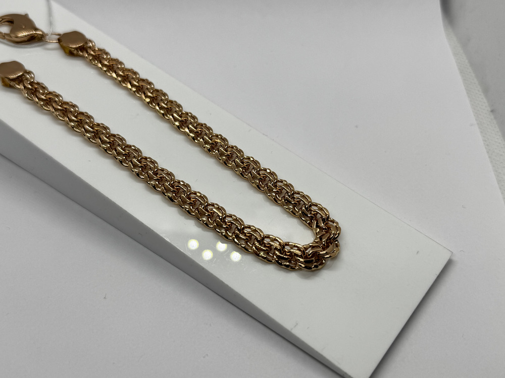 БРАСЛЕТ ПОЛНОВЕСНЫЙ Бисмарк (Au 585)