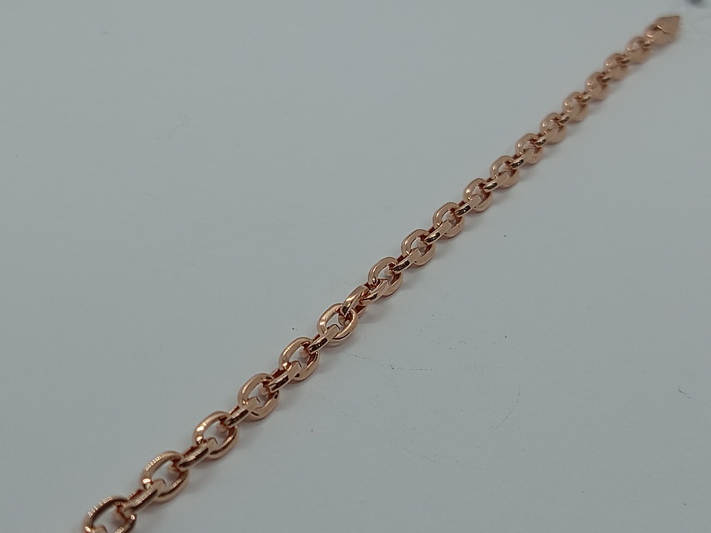 БРАСЛЕТ ПУСТОТЕЛЫЙ Якорное (Au 585)