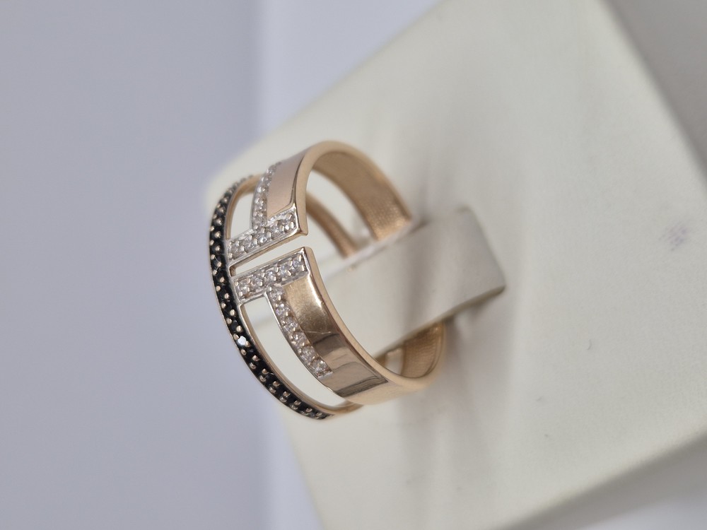 КОЛКМИ585 КОЛЬЦО С КАМНЯМИ (Au 585)