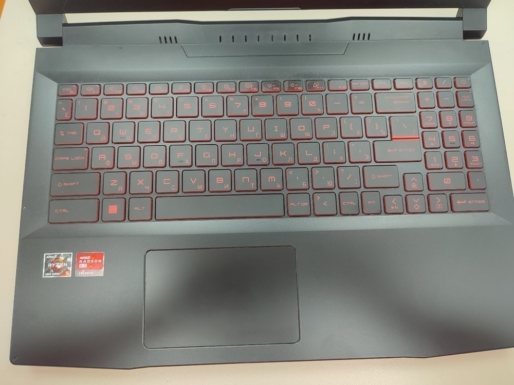 Ноутбук MSI; Ryzen 5 5600H, Radeon RX 5500, 16 Гб, 500 Гб, Нет