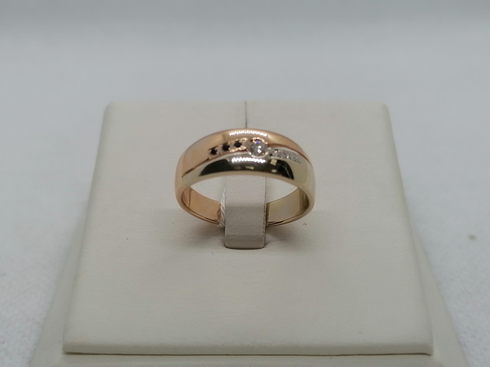 КОЛЬЦО БРИЛЛИАНТ Au 585