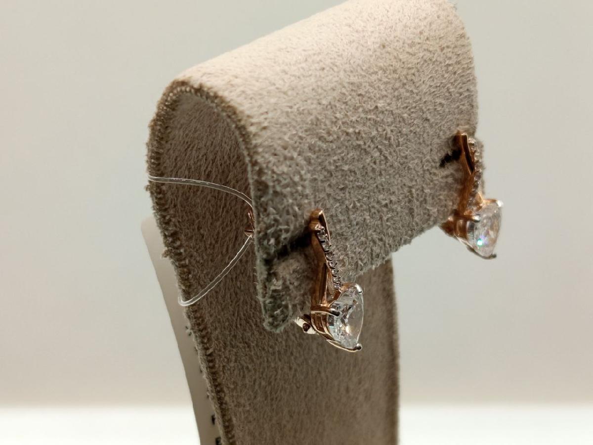 СЕРЬГИ С КАМНЯМИ (Au 585)