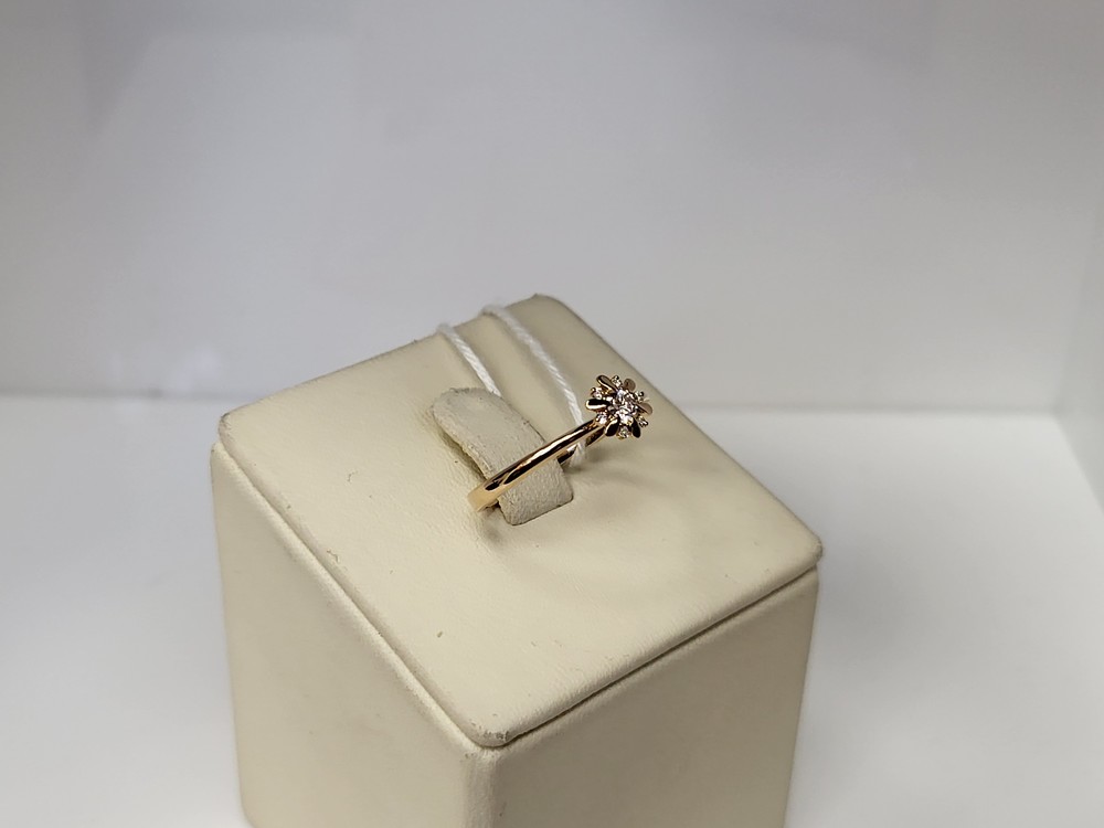 КОЛЬЦО БРИЛЛИАНТ Au 585