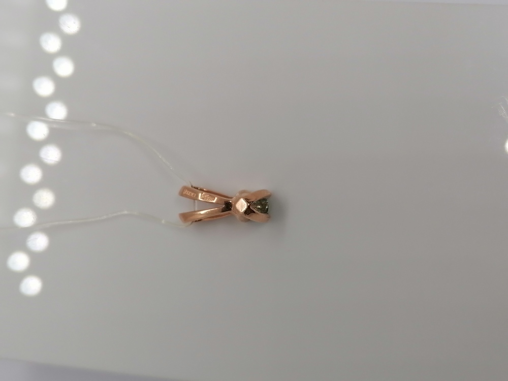 ПОДВЕСКА С КАМНЕМ (Au 585)