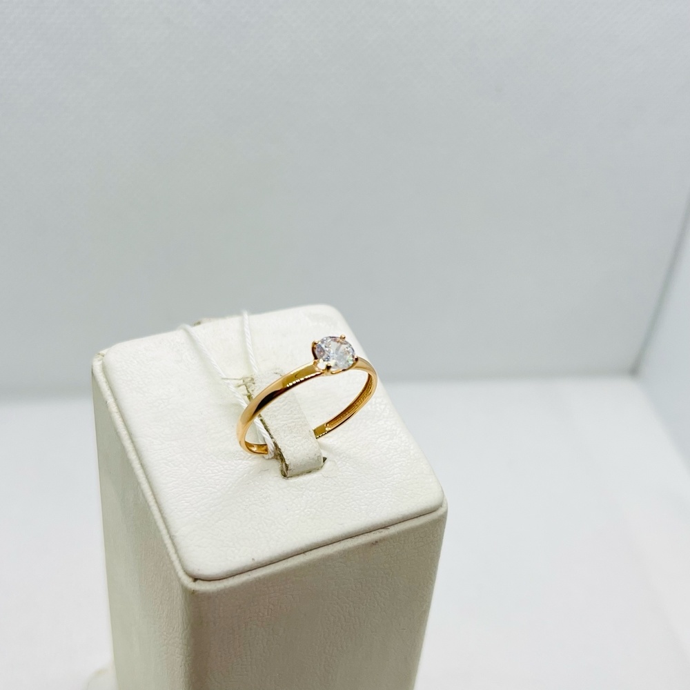 КОЛЬЦО С КАМНЕМ (Au 585)