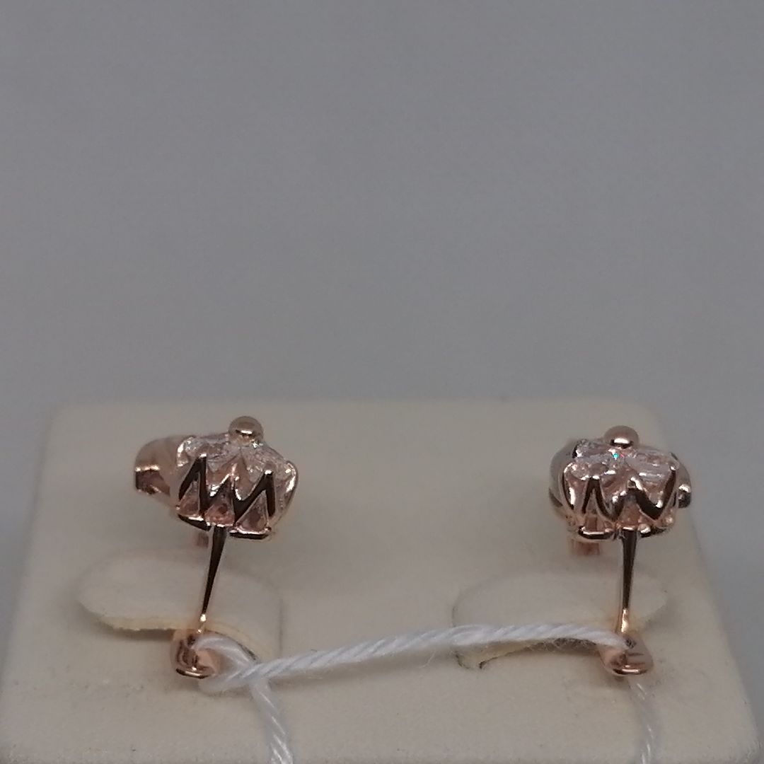 СКМИ585 СЕРЬГИ С КАМНЯМИ (Au 585)