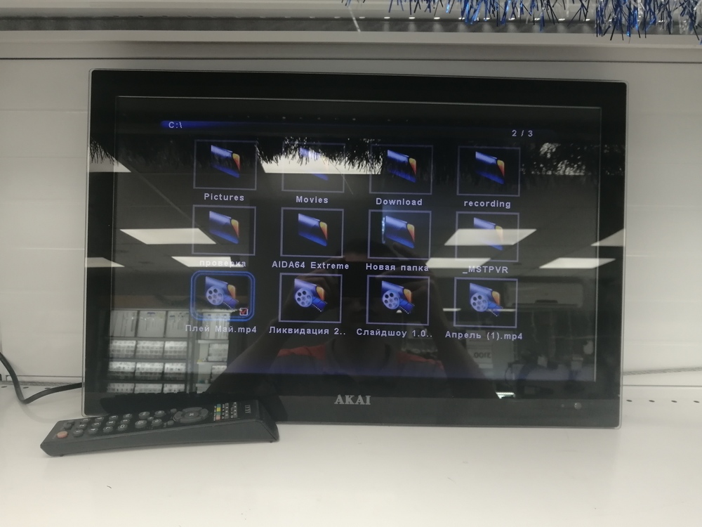 LED Телевизор Akai LEA22A08G