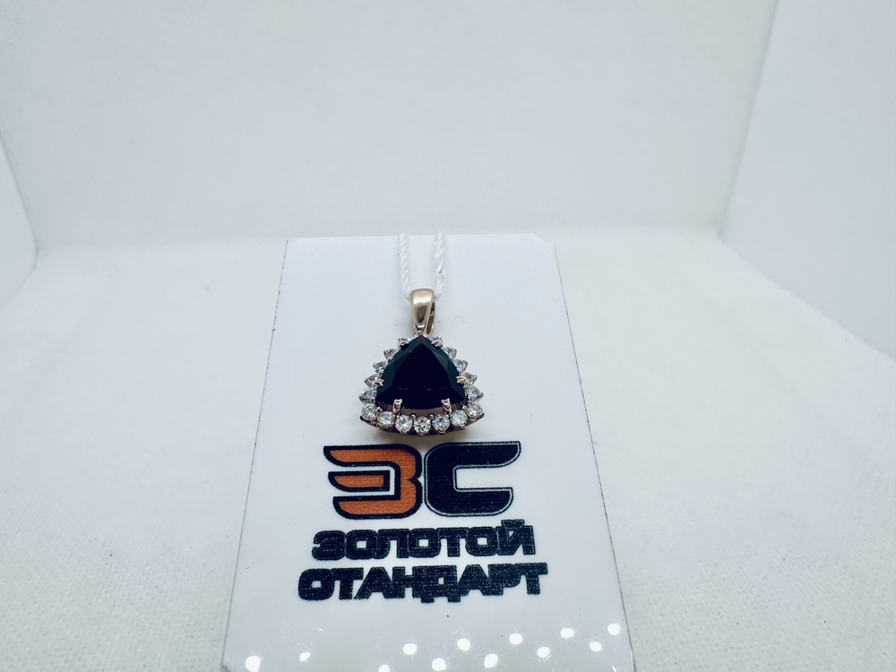 ПОДВЕСКА С КАМНЯМИ (Au 585)