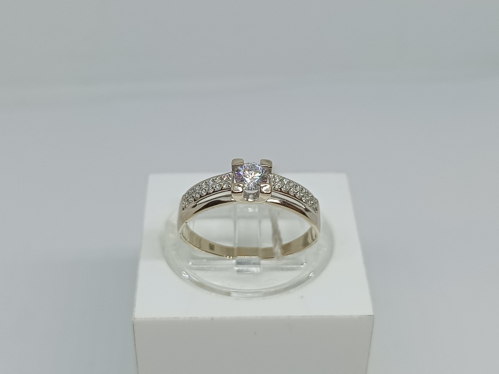 КОЛКМИ585 КОЛЬЦО С КАМНЯМИ (Au 585)