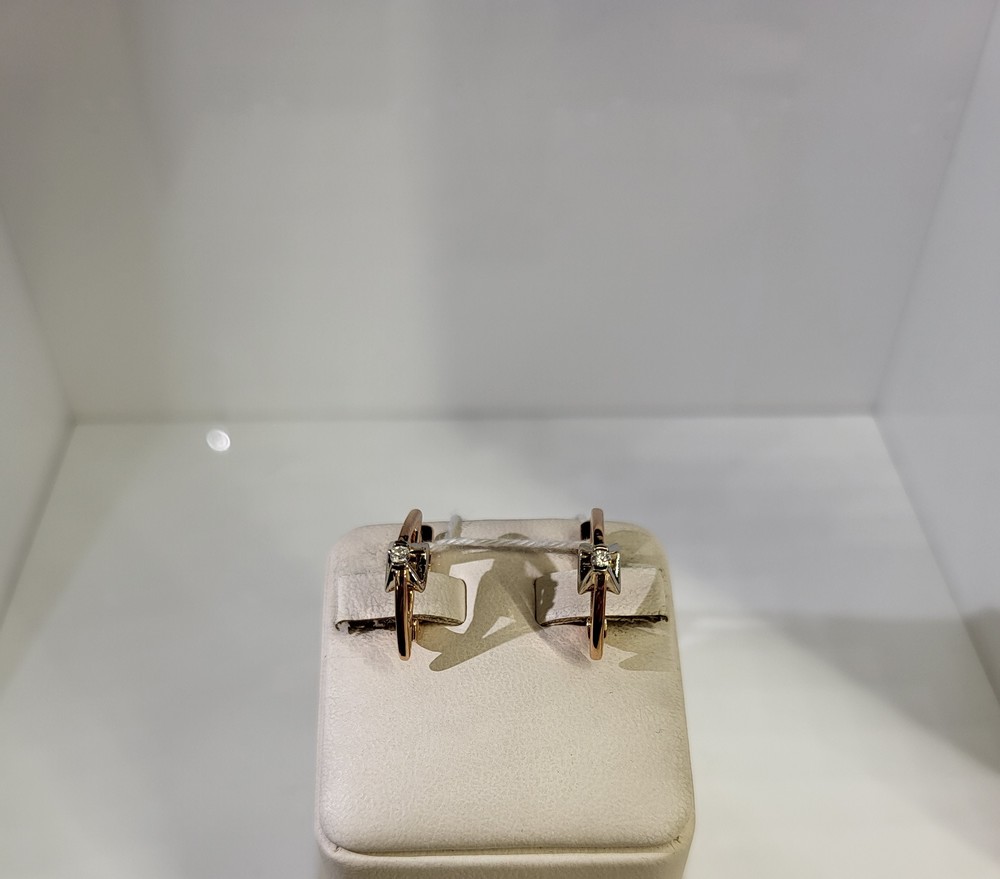 СЕРЬГИ БРИЛЛИАНТ (Au 585)