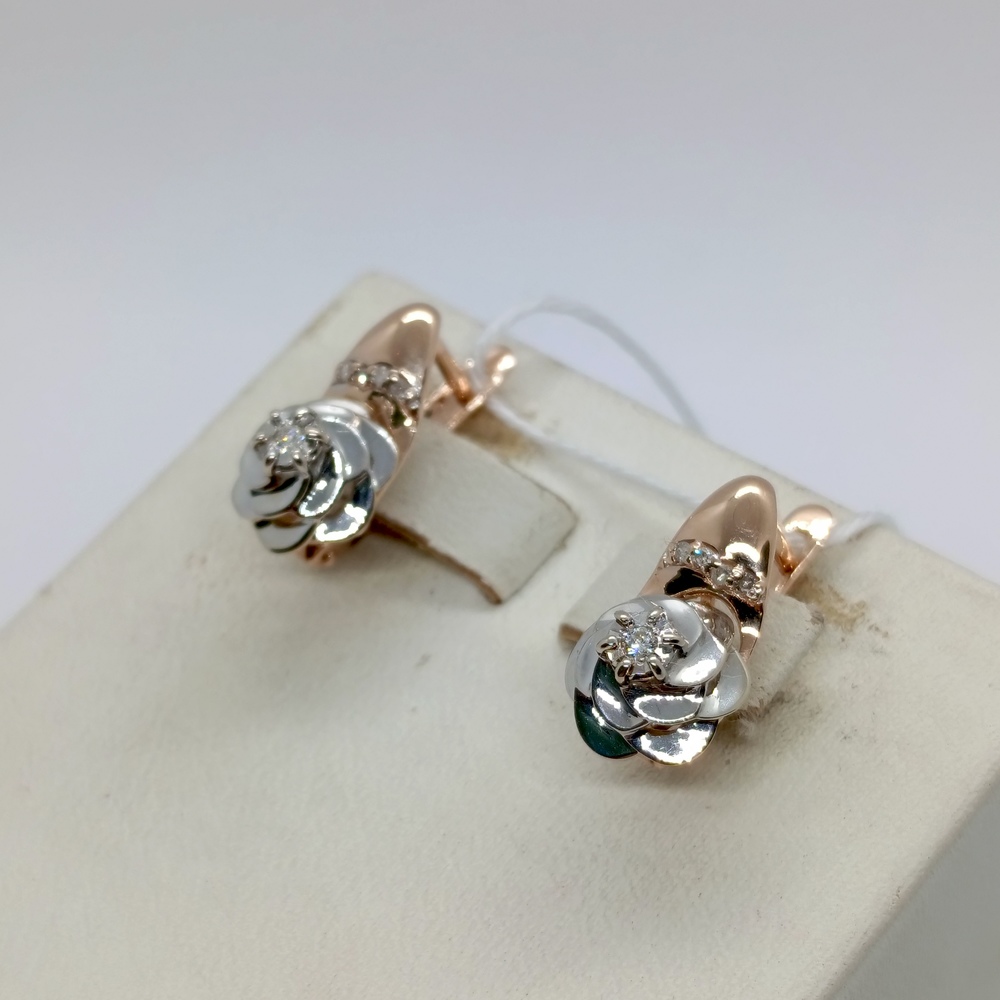 СЕРЬГИ БРИЛЛИАНТ (Au 585)