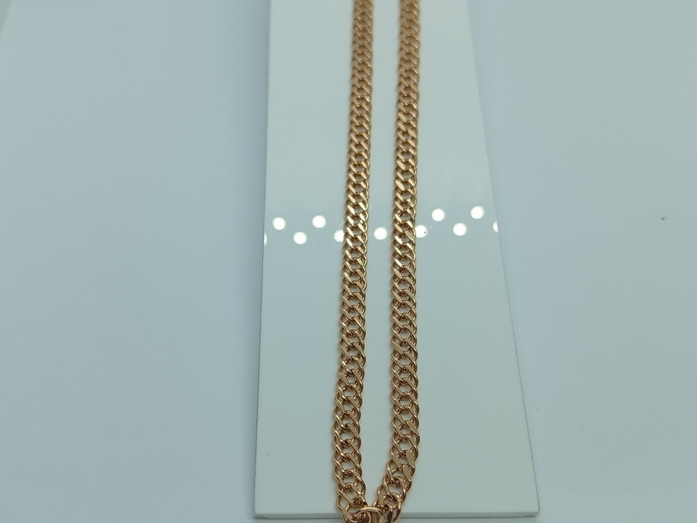 ЦПР2585 ЦЕПЬ ПУСТОТЕЛАЯ Ромб двойной (Au 585)