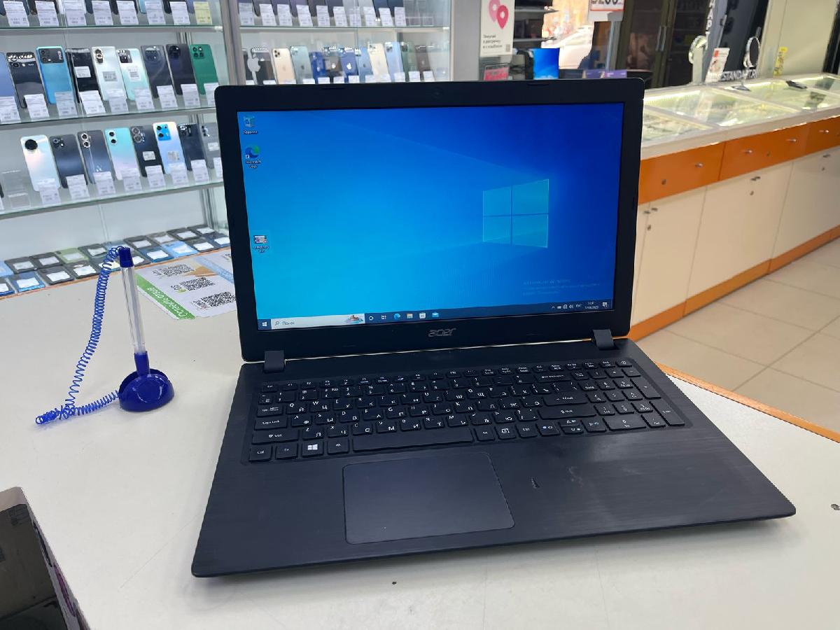Ноутбук Acer; Core i3-7020U, Intel HD Graphics 620, 4 Гб, 120 Гб, Нет
