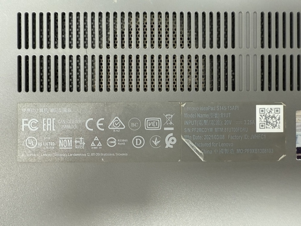 Ноутбук Lenovo; Ryzen 5 3500U, Radeon Vega 8, 8 Гб, 128 Гб, 1 Tb