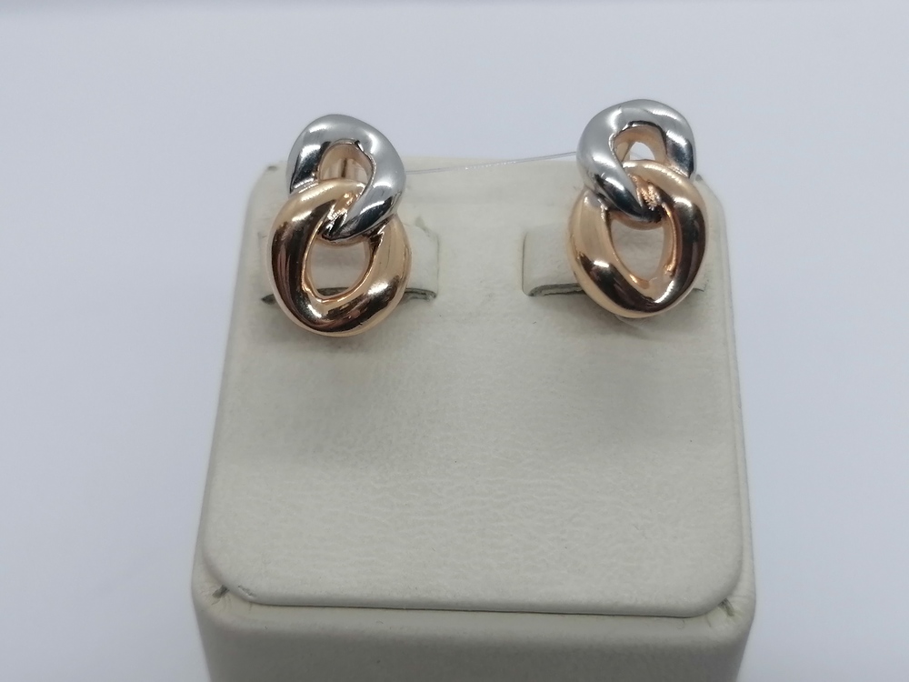 СЕРЬГИ БЕЗ КАМНЯ (Au 585)