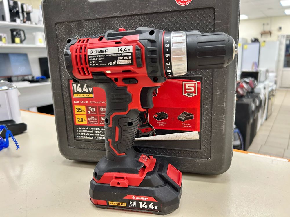 Шуруповерт Зубр ДШЛ-145-22