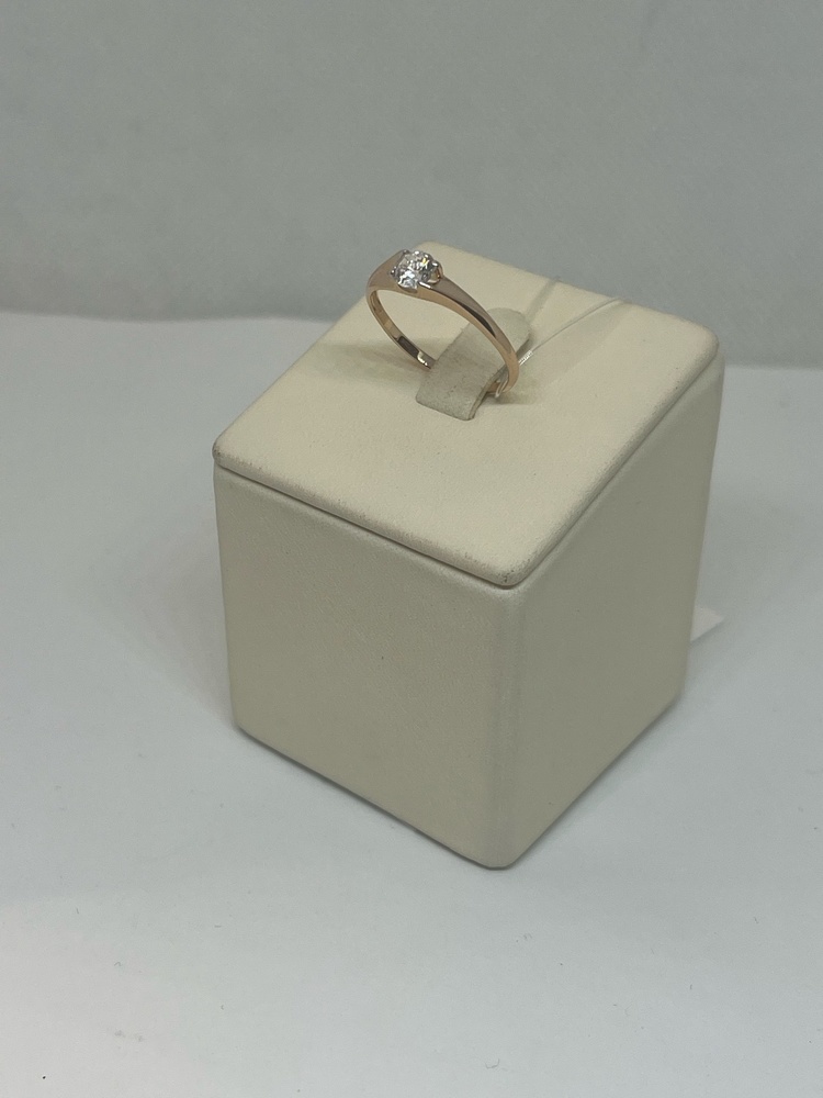 КОЛЬЦО С КАМНЕМ (Au 585)