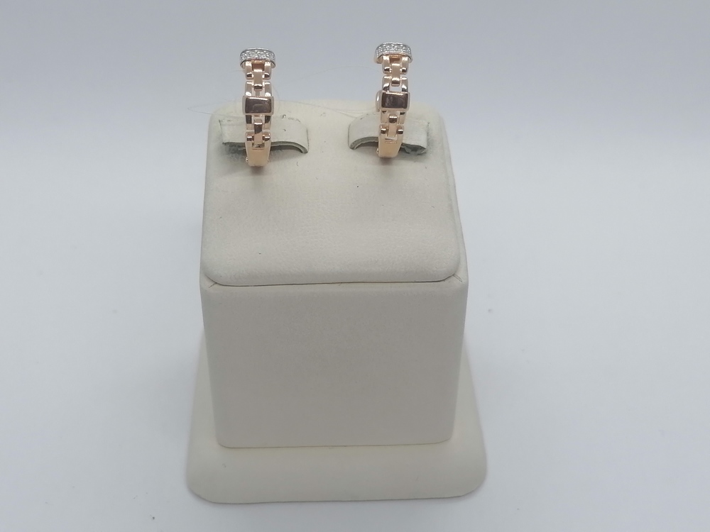 СЕРЬГИ С КАМНЯМИ (Au 585)