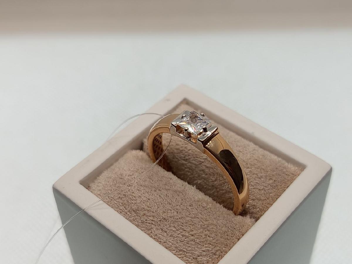 КОЛЬЦО С КАМНЕМ (Au 585)