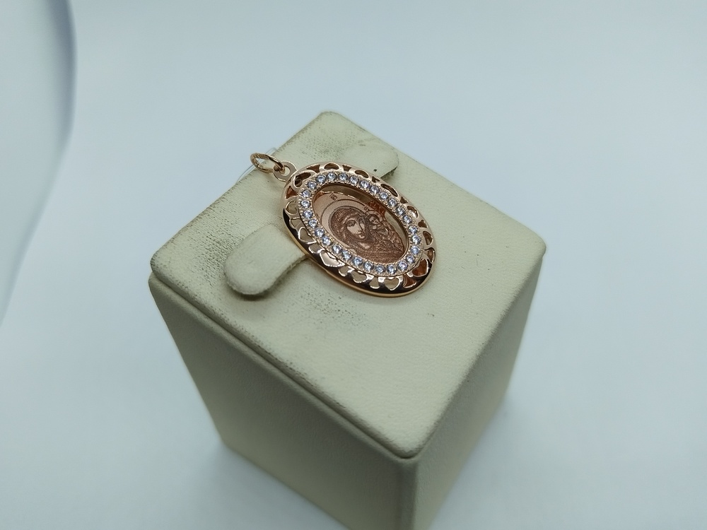 ПОДВЕСКА ИКОНА с камнями (Au 585)