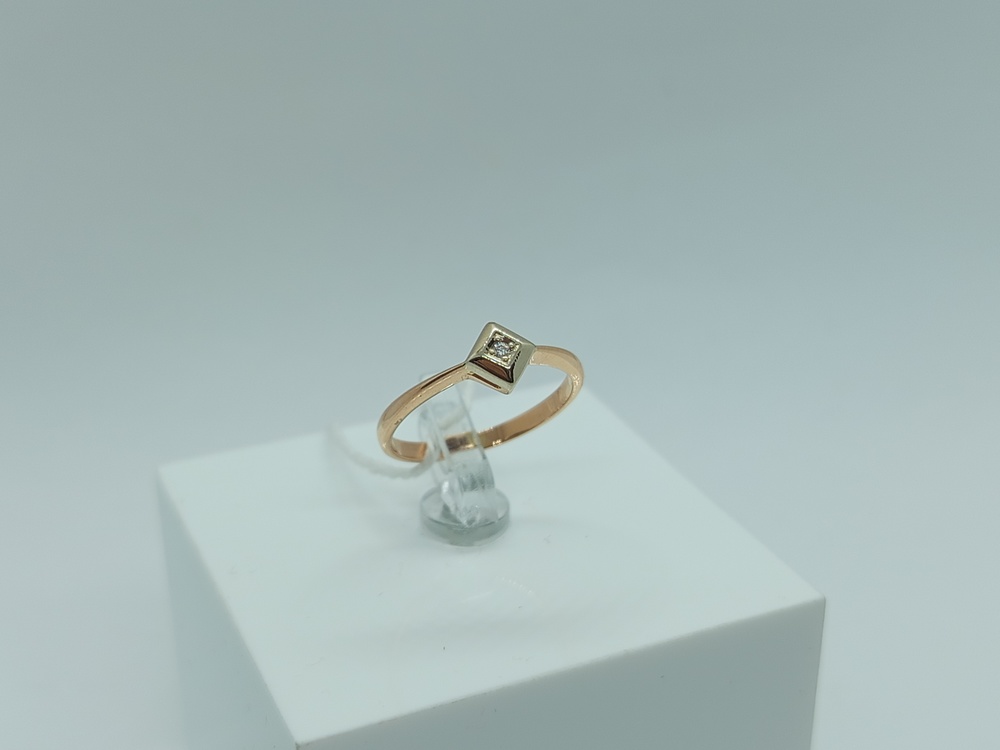 КОЛЬЦО БРИЛЛИАНТ Au 585