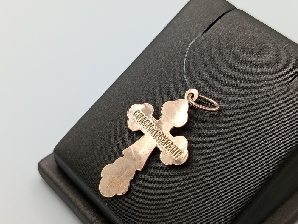 ПОДВЕСКА КРЕСТ (Au 585)