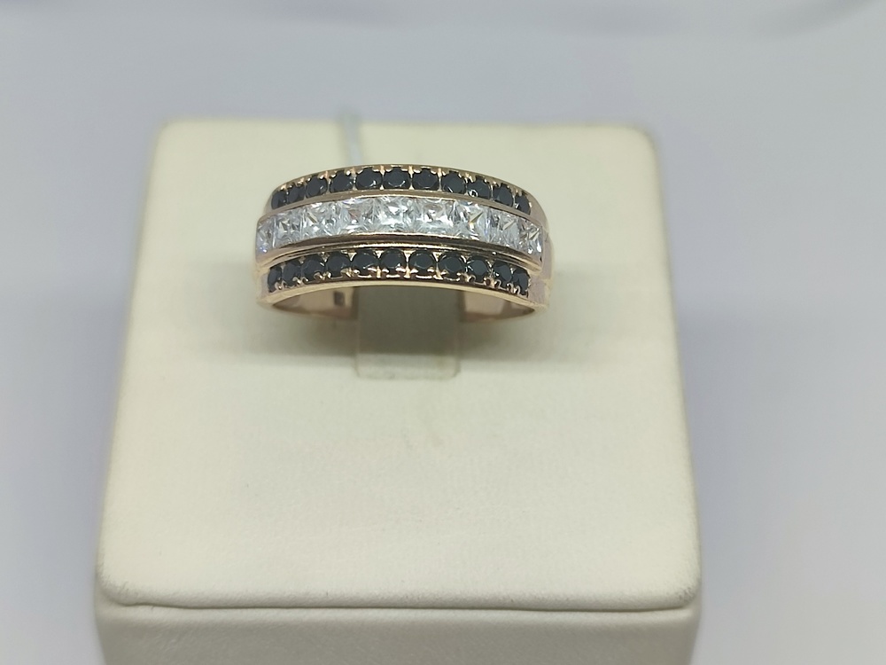 КОЛКМИ585 КОЛЬЦО С КАМНЯМИ (Au 585)