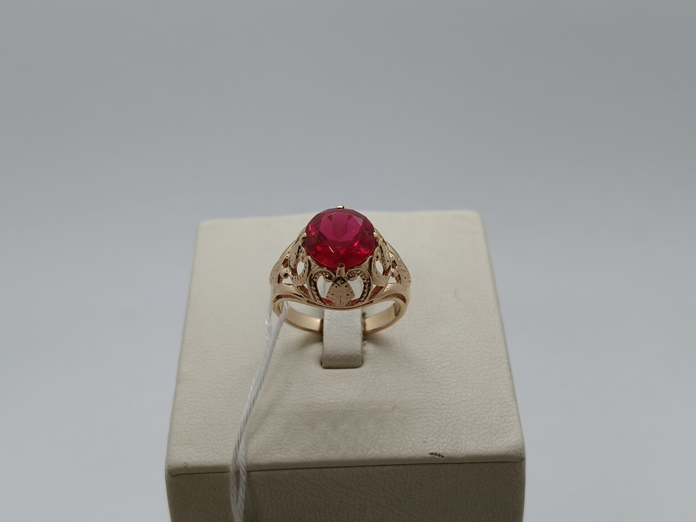 КОЛЬЦО С КАМНЕМ (Au 583)