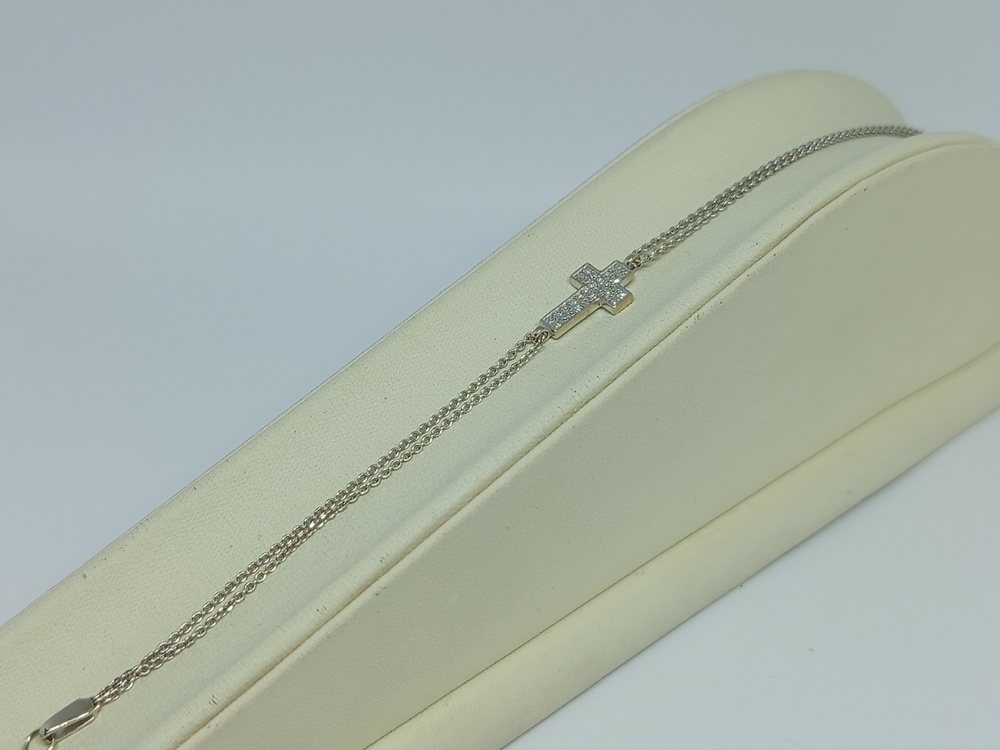 БРАСЛЕТ БРИЛЛИАНТ Au 585