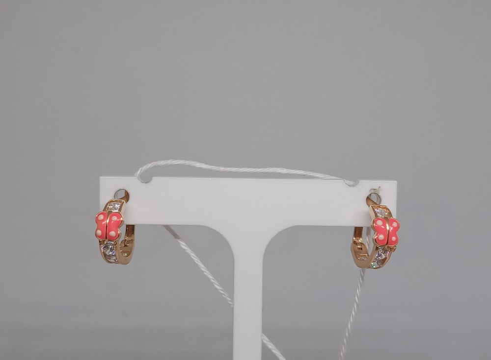 СЕРЬГИ С КАМНЯМИ (Au 585)