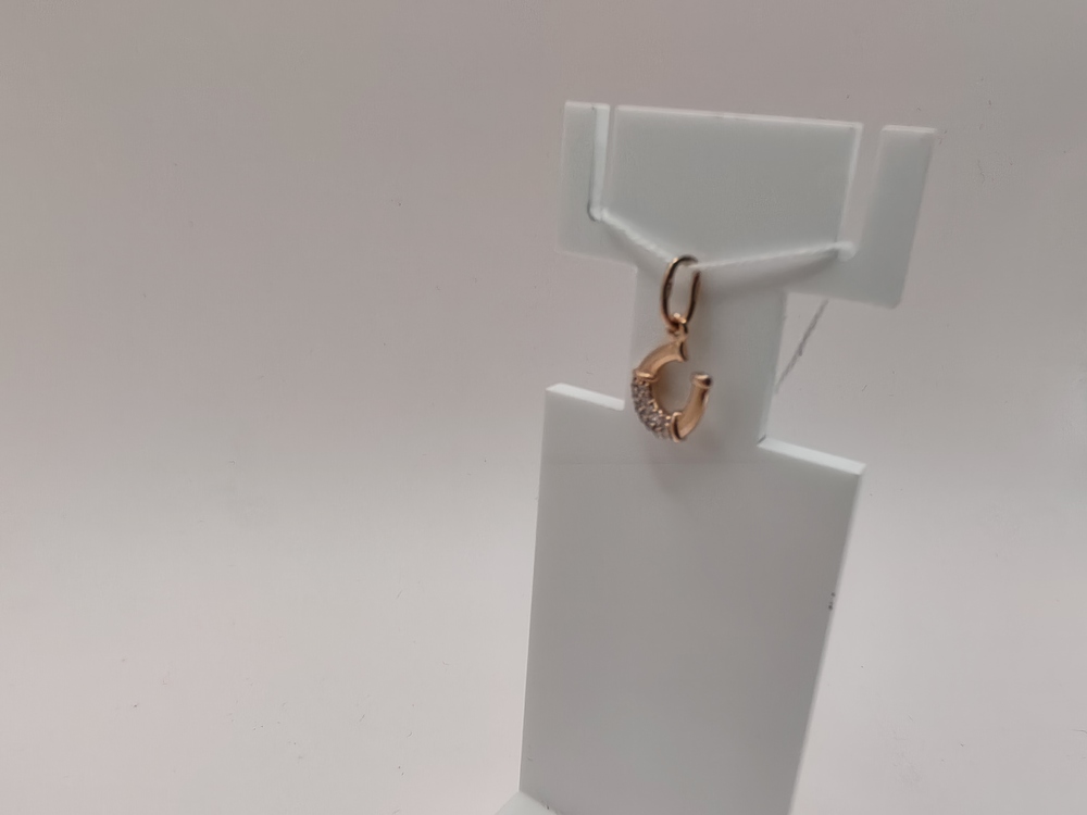 ПОДКМИ585 ПОДВЕСКА С КАМНЯМИ (Au 585)