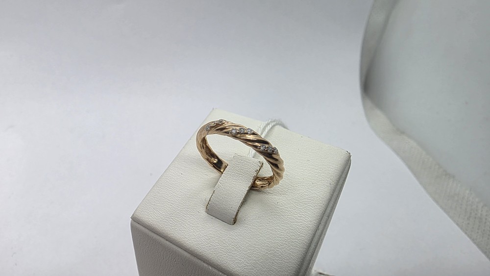 КОЛЬЦО БРИЛЛИАНТ Au 585